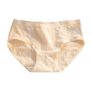 Kefei panties pure cotton women's summer class a baby cotton non - marking cotton antibacterial girls' briefs without buttocks - Negative Apparel