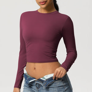 Kinetic Long - Sleeve | Sculpted. Seamless. Essential. - Negative Apparel