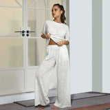 Knitted loose casual comfortable pajamas - Negative Apparel