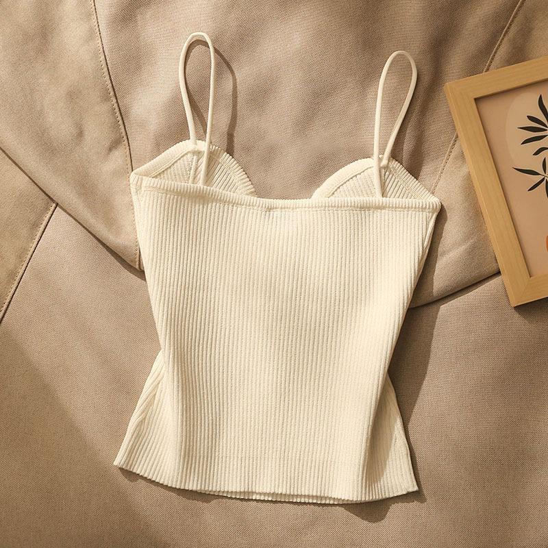 Knitted Tube Top Camisole Vest for Women - Negative Apparel
