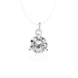 Korean style temperament pendant wholesale multi - claw diamond zircon pendant necklace female short simple clavicle chain - Negative Apparel