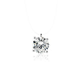 Korean style temperament pendant wholesale multi - claw diamond zircon pendant necklace female short simple clavicle chain - Negative Apparel