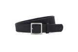 Korean style trendy square Japanese buckle belt women simple fashion all - match matte texture pu belt - Negative Apparel