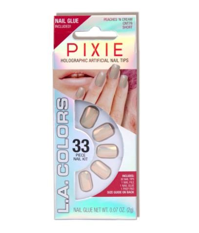 LA Colors Pixie Nail Tips - Negative Apparel