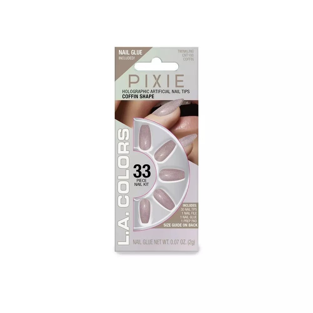 LA Colors Pixie Nail Tips - Negative Apparel