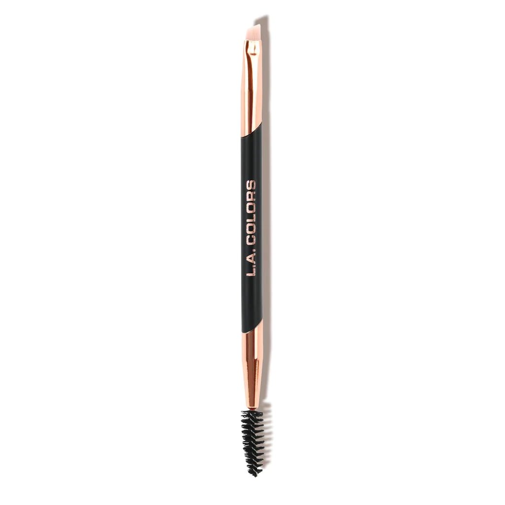 LA Colors Pro Duo Brow & Liner Brush - Negative Apparel