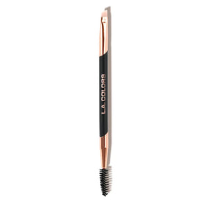 LA Colors Pro Duo Brow & Liner Brush - Negative Apparel