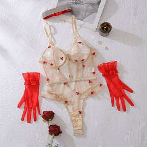 Lace Role - Play Outfit for Women – Three - Point Lingerie Set, Cosplay Bunny & Witch Costume, Summer 2025 Collection - Negative Apparel
