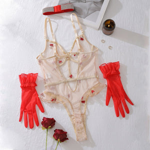 Lace Role - Play Outfit for Women – Three - Point Lingerie Set, Cosplay Bunny & Witch Costume, Summer 2025 Collection - Negative Apparel
