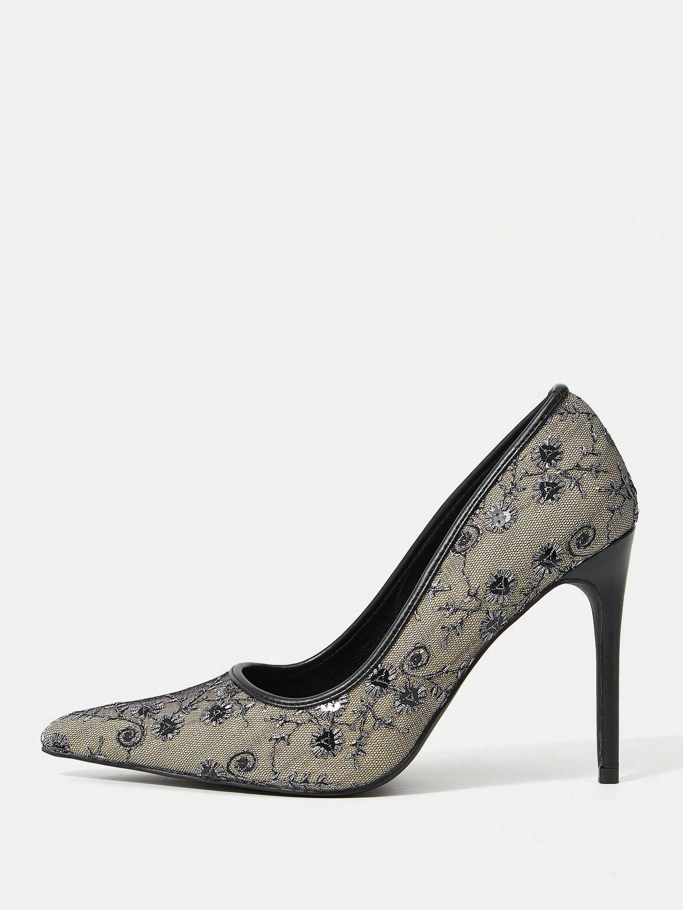 Ladies' High Heel Stiletto Pointed Toe Pumps - Negative Apparel