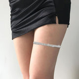 Leg chain jewelry exaggerated diamond chain jewelry - Negative Apparel