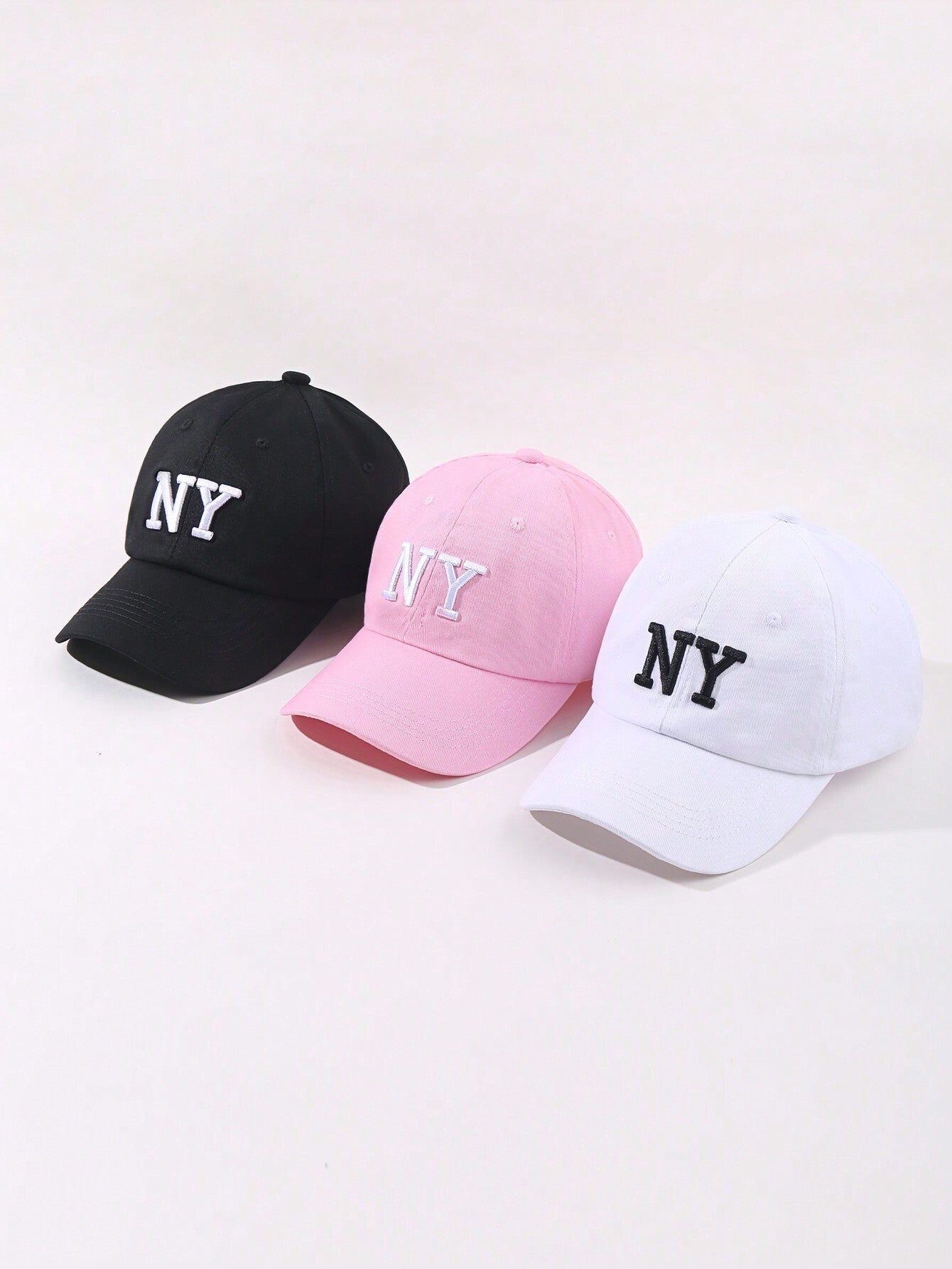 Letter Embroidered Baseball Cap - Negative Apparel