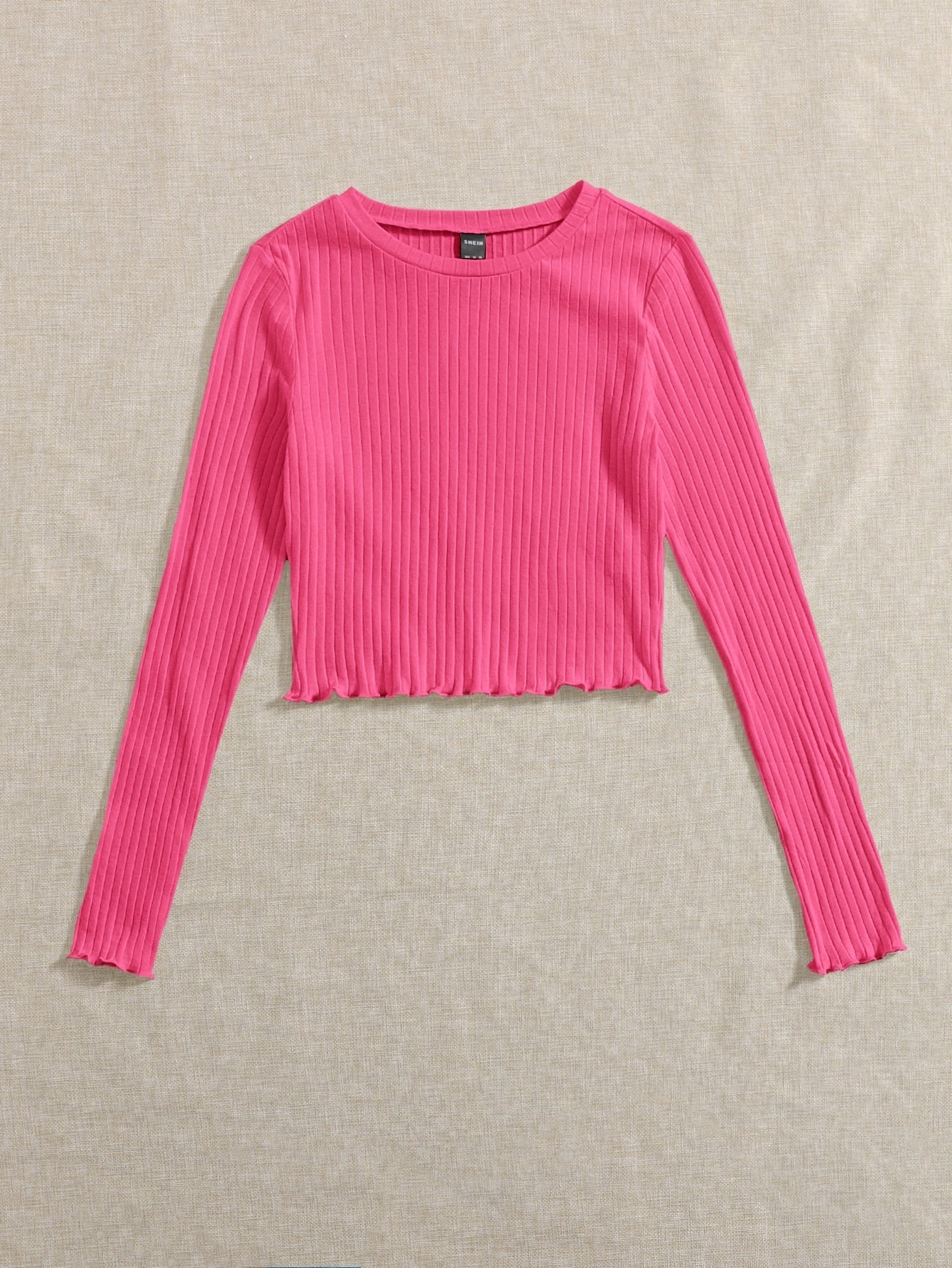 Lettuce Trim Solid Top - Negative Apparel