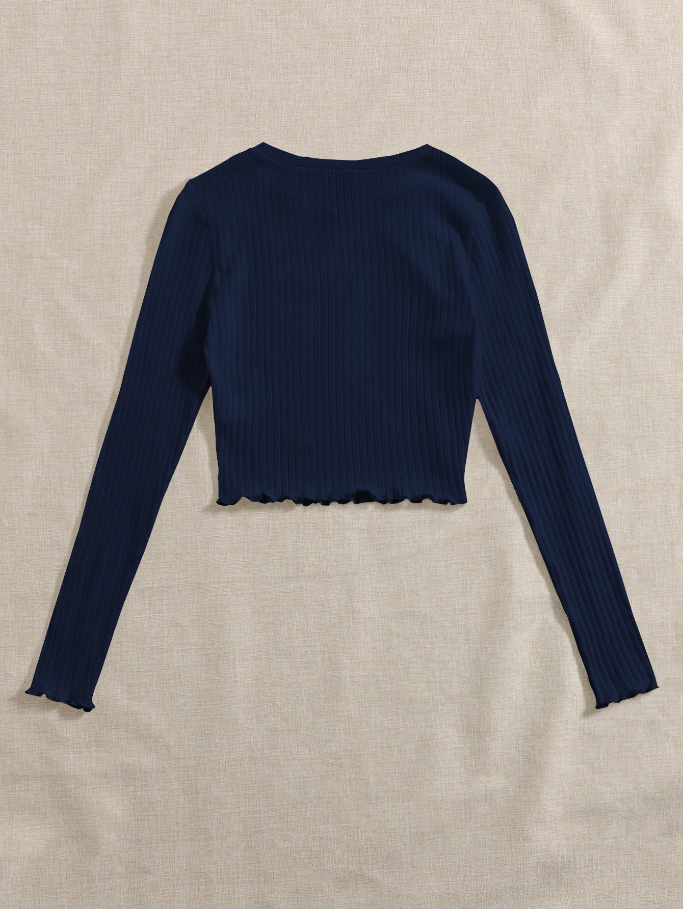 Lettuce Trim Solid Top - Negative Apparel