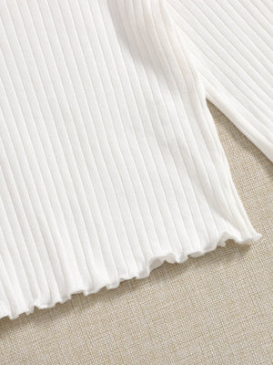 Lettuce Trim Solid Top - Negative Apparel