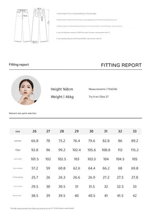 Linen summer thin high waist and thin drape women's small casual versatile striped narrow wide - leg pants - Negative Apparel