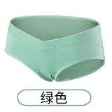 Low waist maternity panties multi - pattern cross ladies panties cotton low waist belly support pants - Negative Apparel