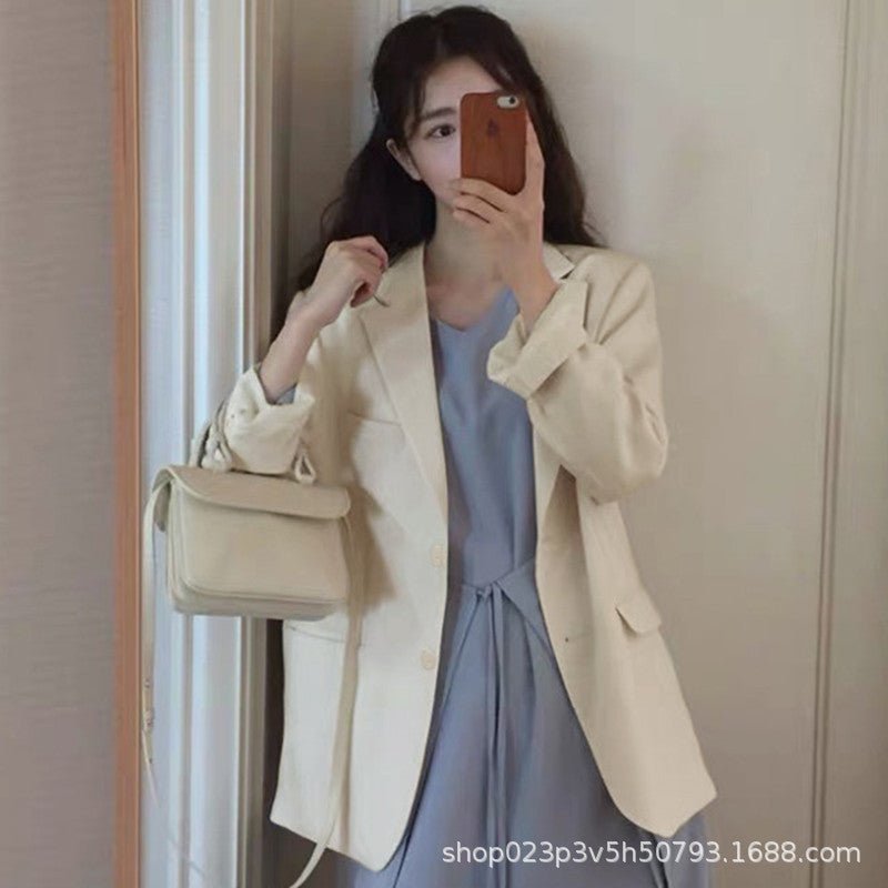 Luxury casual button blazer for women - Negative Apparel