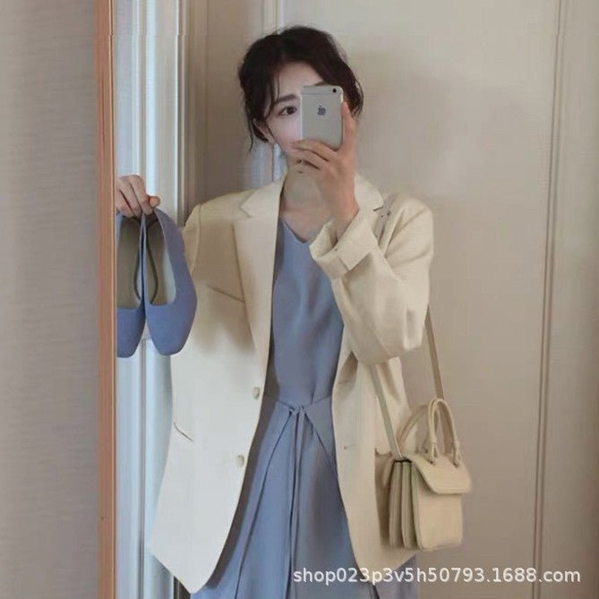 Luxury casual button blazer for women - Negative Apparel