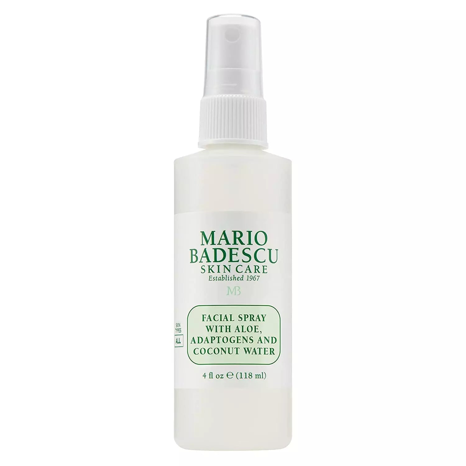 Mario Badescu Facial Spray with Aloe Vera Adaptogens & Coconut Water 118ml - Negative Apparel