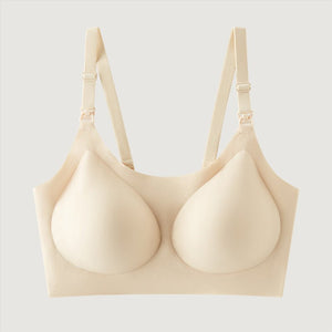 Maternity Comfort | Seamless No - Wire Nursing Sleep Bra Antibacterial - Negative Apparel