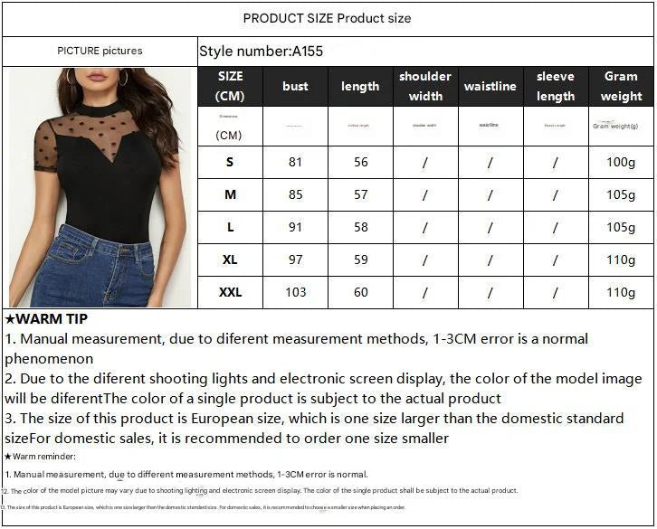 Mesh splicing small stand - up collar short - sleeved new T-shirt slim tops for women - Negative Apparel