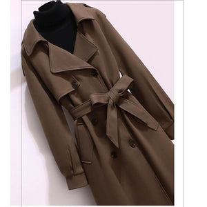 Mid - length thick woolen coat for women - Negative Apparel