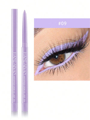 Monochrome Gel Eyeliner, Waterproof Creme Long-Lasting Smudge Proof Highly Pigmented Eye Liner - Negative Apparel