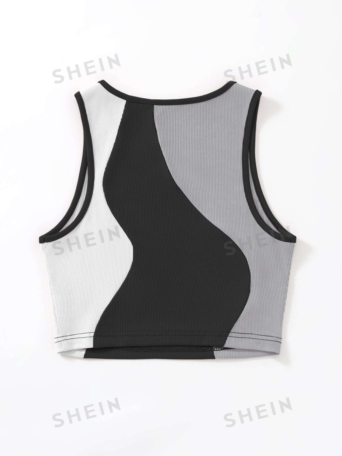 MOOSTA Color Block Tank Top, Going Out Top - Negative Apparel