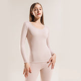 Negative Apparel Women's Long Sleeve Muscle Top – Solid Color, Body Sculpting & Warming - Negative Apparel