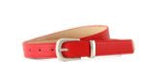 New cross - border women's pin buckle small belt thin belt simple dress student jeans accessories pu leather belt - Negative Apparel