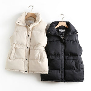 New Korean style down cotton jacket, loose and versatile jacket - Negative Apparel