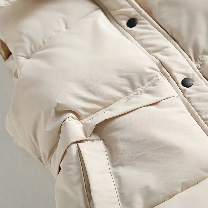 New Korean style down cotton jacket, loose and versatile jacket - Negative Apparel