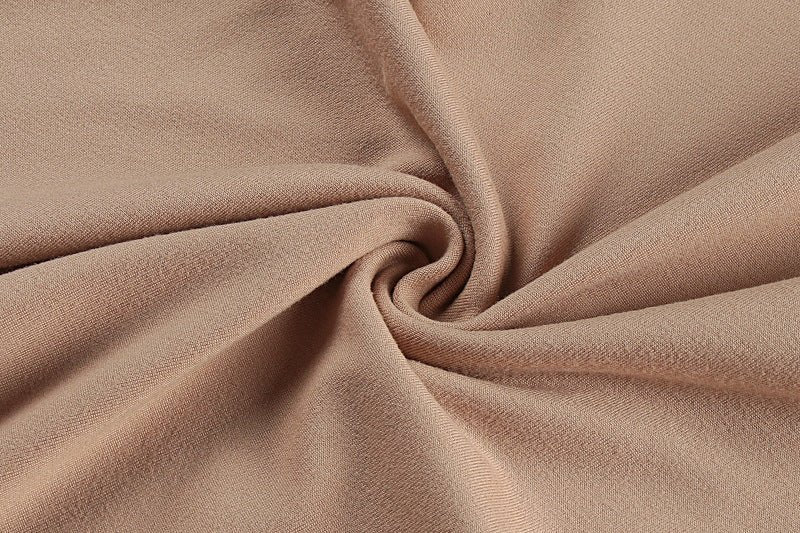 New long - sleeved slim solid color one - shoulder women's dress - Negative Apparel