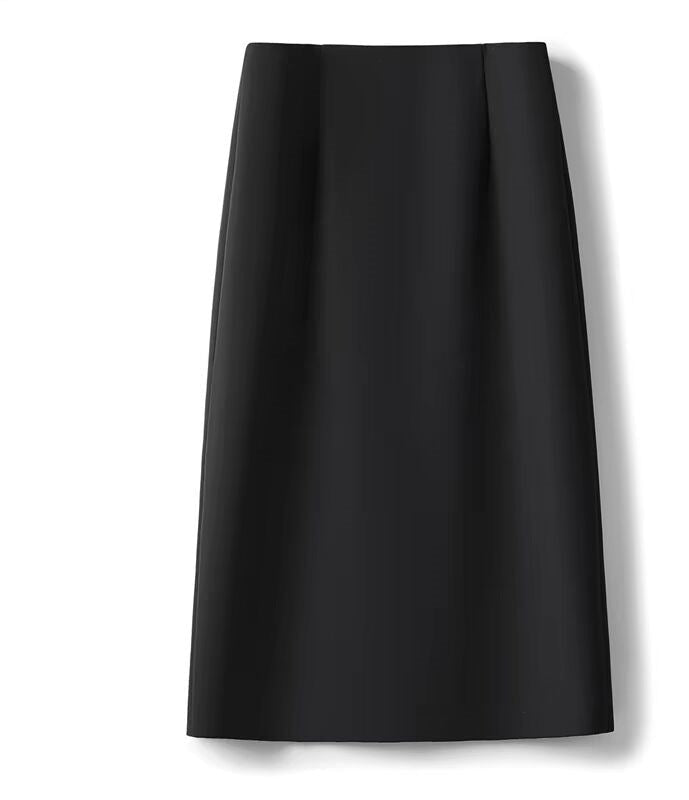 New loose high - end suit for women With Skirt - Negative Apparel