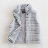 New style vest faux fur vest ladies stand collar faux fur coat - Negative Apparel