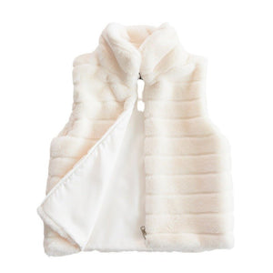 New style vest faux fur vest ladies stand collar faux fur coat - Negative Apparel