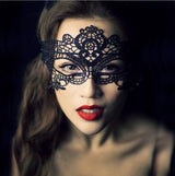 Nightclub Queen Party Lace Hollow Eye Mask - Negative Apparel