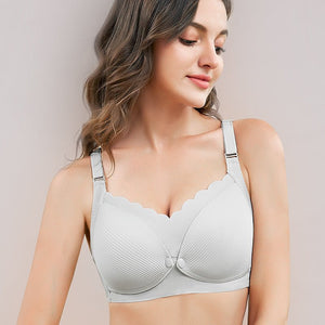 Nursing bra post pregnancy breastfeeding maternity bra without steel ring front buckle pregnancy bra - Negative Apparel