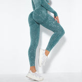 Peach Bloom Leggings | Romantic. Resilient. Radiant. - Negative Apparel