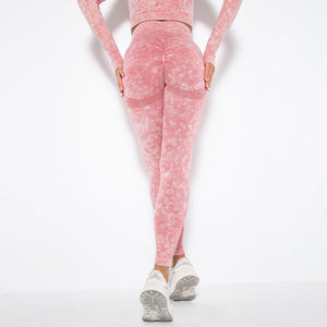 Peach Bloom Leggings | Romantic. Resilient. Radiant. - Negative Apparel