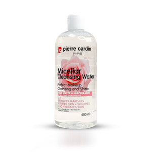 Pierre Cardin Paris Cleansing Micellar Water 400ml - With Rose Water And Niacinamide - Negative Apparel