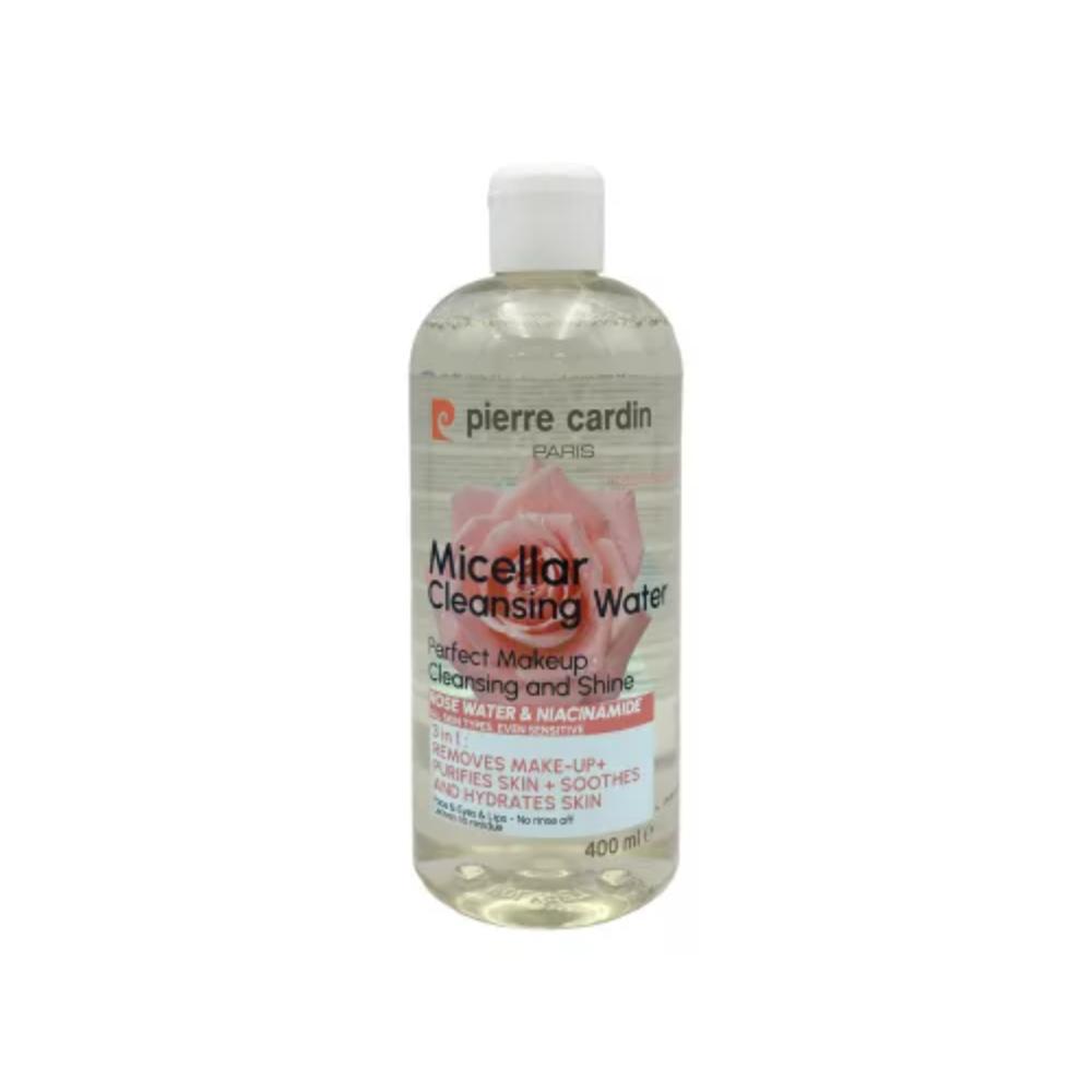 Pierre Cardin Paris Cleansing Micellar Water 400ml - With Rose Water And Niacinamide - Negative Apparel