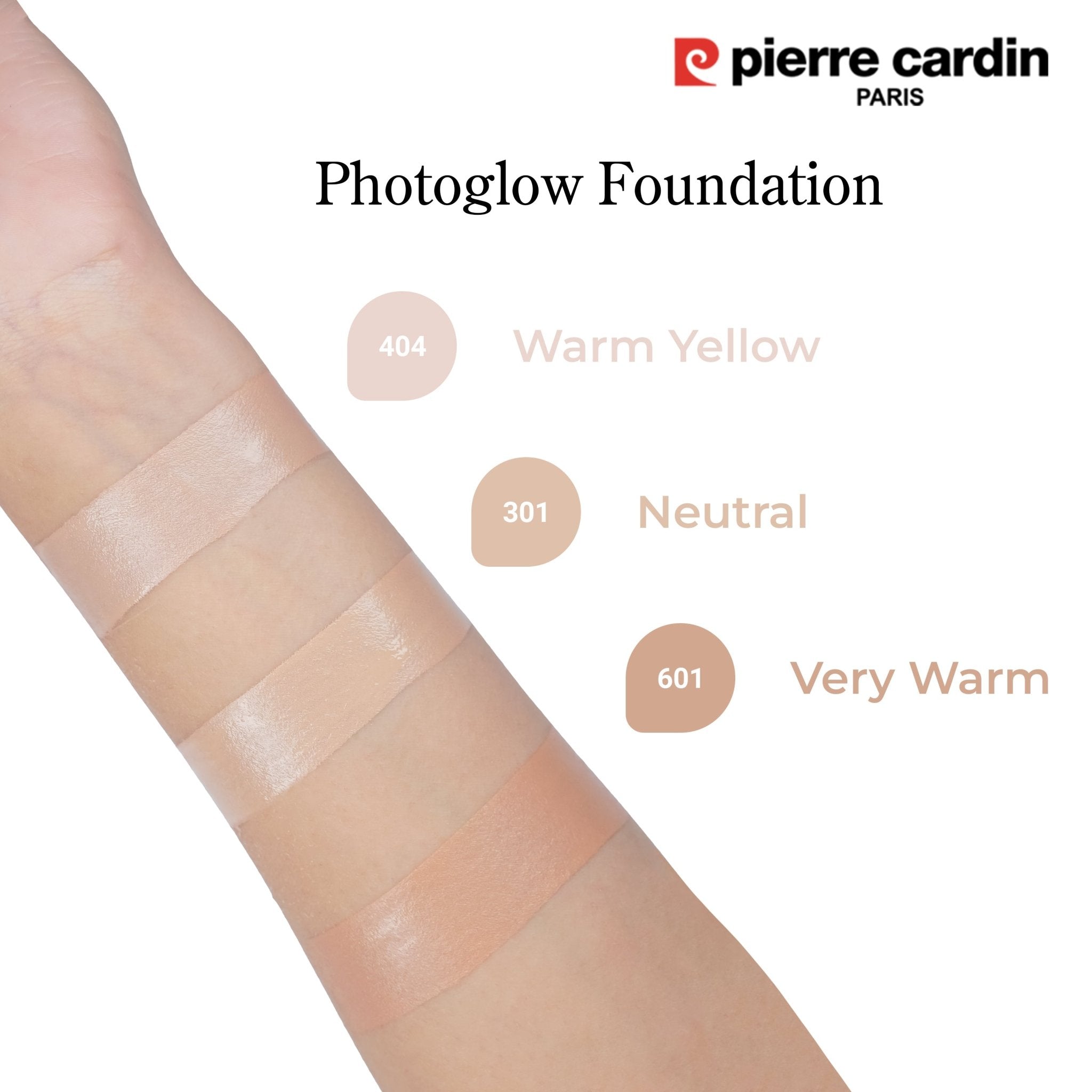 Pierre Cardin Paris Photoglow Foundation - Negative Apparel