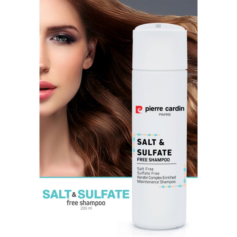 Pierre Cardin Paris Salt & Sulfate Free Shampoo - Negative Apparel