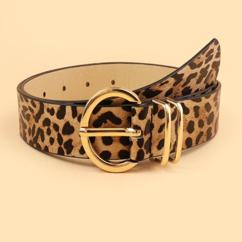 Pin Buckle Double Ring Belt - Negative Apparel