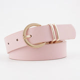 Pin Buckle Double Ring Belt - Negative Apparel