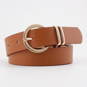 Pin Buckle Double Ring Belt - Negative Apparel