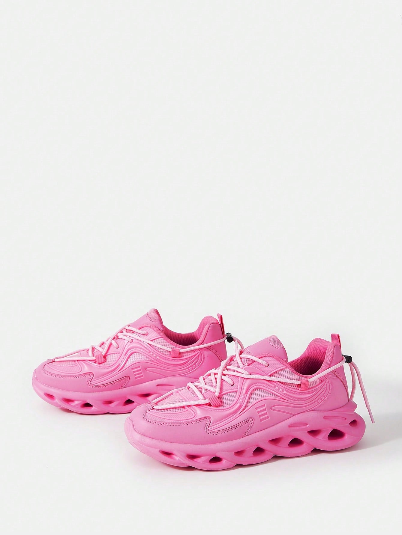 Pink Personality Creative Party Women Sneakers - Negative Apparel