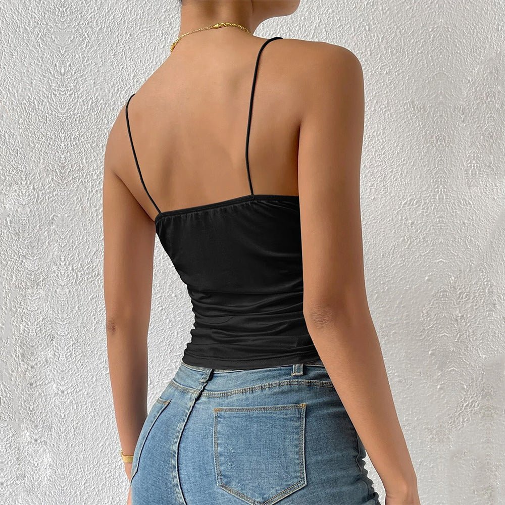 Premium Celebrity - Inspired Suspender Top - Negative Apparel
